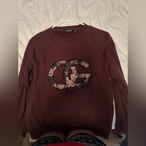 Maroon Obey Sweatshirt